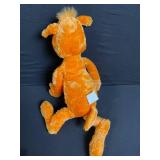 Assorted Plush Toys - 4-Piece Lot (Teddy Bear, 2 Rag Dolls, Dragon)