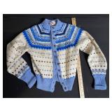 Nordic Pattern Knit Sweater Lot + Orange Cardigan + Holiday Quilts & Textiles Bundle