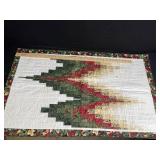 Nordic Pattern Knit Sweater Lot + Orange Cardigan + Holiday Quilts & Textiles Bundle