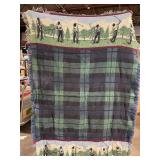 Vintage Tapestry Throw Blankets - Fringed Edges - Assorted Animal/Child Scenes