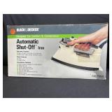 Black & Decker Automatic Shut-Off Iron F492BWH & Portable Fridge/Warmer