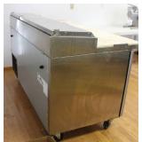 BISON BPT 67", 2 Door, Pizza Prep Table Refrigerator Commercial NSF