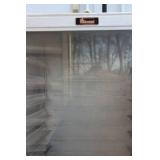 Lockwood CA72-RR18-CDD-R Dutch Door Display Cabinet, 18 Pan Capacity