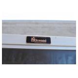 Lockwood CA72-RR18-CDD-R Dutch Door Display Cabinet, 18 Pan Capacity