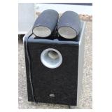 JBL CS100SUB, Subwoofer And 2 JBL 6100 SAT Cinema Sound Speakers