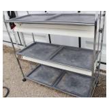 Floralight 48S2, Plant Table & Fluorescent Grow Lights