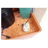 Hydroponics Growing Systems Lot With 2 Air Pumps & Pots (see pictures)