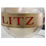 SCHILTZ Beer Globe Bar Light Sign Vintage