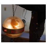 SCHILTZ Beer Globe Bar Light Sign Vintage