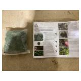 HOMCOM 43.3" Artificial Ball Cypress Topiary Tree, Fake Plant in Pot for Indoor Outdoor Living Room Green