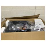 Aosom 12V Mercedes Benz G500 Licensed Kids Electric Car with Remote Control, Headlights, Music, Suspension, Storage, Black