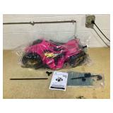 Aosom 6V Kids ATV 4-Wheeler Ride on Car, Electric Motorized Quad Battery Powered Vehicle with Forward/Reverse Switch for 18-36 Months Old Toddlers, Pink (Used, Maybe Missing Hardware)