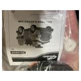 Qaba 12V Ride on Fire Truck with Siren, Flashing Lights Fire Extinguisher, Soft Start, Horn Music, Red