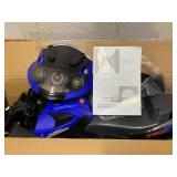 Cosway 6V Kids Motorcycle, Electric Ride On Car Toy with Training Wheels, Working Headlight, Horn & Music, Battery Powered Ride On Motorcycle Toy for Toddler Kids Boys Girls Ages 3-6, Blue