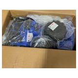 Costway Kids Ride On ATV Quad 4 Wheeler Electric Toy Car 6V Battery Power Led Lights, Blue