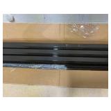 Toolsempire Outdoor Privacy Fence Screen, 48" L x 46" H Air Conditioner Fence Outside 2 Fence Panels with 5 Ground Stakes, Pool Equipment Enclosure Privacy Screen for Trash Can (Brown)