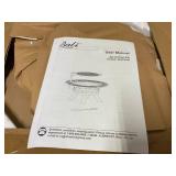 BALI OUTDOORS Fire Pits Outdoor Wood Burning Firepit Grill, 32 Inch Fire Bowl