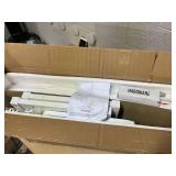 Wooden Dining Chairs Set of 2, Slat Tilt Backrest, White (Minor Transit Damage)