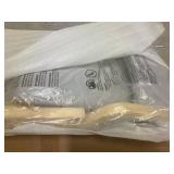 Foldable Dining Room Wooden Chair Natural Color 48x60x78cm 2pcs