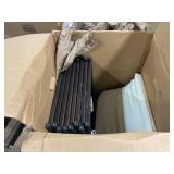 HAPPYGRILL Outdoor PE Wicker Bar Stools Set, Patio Bar Height Chairs with Cushions, Armrests and Footrest, Outdoor High Bistro Stools for Poolside, Backyard and Porch (Beige,4)