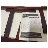 PawHut Wooden Dog Ramp with Removable Guardrails, Non-Slip Surface, 73" Long, Brown