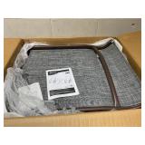 Outsunny Outdoor Gliding Chairs Set Durable Compact for Patio, Bistro Tea Time, Perfect for Couples & Families, Gray