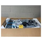 Aosom Mercedes SLC 300 Licensed Kids Electric Car with Remote Control, 12V Battery Powered Kids Ride on Car with Music, Lights, Suspension for 3-6 Years Old, White (Missing: Battery)