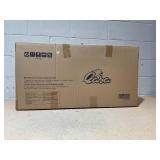 Qaba 4 in 1 Toddler Swing and Slide Set, Kids Slide for Aged 1.5-3 with Climber, Ultra-Safety, Basketball Hoop, Baby Playground Set, Fun Indoor/Outdoor Playset Exercise Toy