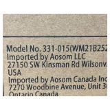 Qaba 4 in 1 Toddler Swing and Slide Set, Kids Slide for Aged 1.5-3 with Climber, Ultra-Safety, Basketball Hoop, Baby Playground Set, Fun Indoor/Outdoor Playset Exercise Toy