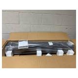 Outsunny 10.6 Gallons Solar Heated Shower with Free-Rotating Shower Head, Temperature Adjustment & Foot Shower, 2-Section Outdoor Shower for Backyard Poolside Beach Pool Spa, 7ft (Missing Part B, See 