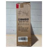 Outsunny Outdoor Glider Chair, Gliders for Outside Patio with Steel Frame and Mesh Fabric for Backyard, Garden, and Porch, Gray (Missing Hardware)