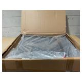 Outsunny Outdoor Glider Chair, Gliders for Outside Patio with Steel Frame and Mesh Fabric for Backyard, Garden, and Porch, Gray (Missing Hardware)