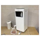 COSTWAY 10000 BTU Portable Air Conditioner, 3 in 1 AC Unit, Fan & Dehumidifier w/Sleep Mode, 24H Timer, LED Display, Child Lock, Remote Control & Window Kit for Bedroom, Office, Dorm (10000BTU) (Used)