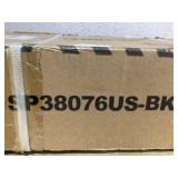 Costway SuperFit 0.6-3.8MPH Walking Pad Under Desk Treadmill with Remote Control and LED Display Black