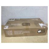 Giantex File Cabinet, Rolling Lateral Filing Cabinet with 2 Large Drawers, 3 Small Drawers (Used, Maybe Missing Hardware)