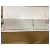 SILKYDRY 5 Cubes Organizer Bookcase, 2-Tier Horizontal Bookshelf, Wooden Display Book Shelves for Home Office Classroom, Low Bookcase Under Window