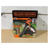 BLACK+DECKER Leaf Blower, Leaf Vacuum and Mulcher 3 in 1, Backpack Blowers for Lawn Care,250 mph Airflow, 400 cfm Delivery Power, Reusable Bag Included, Corded (BEBL7000)``