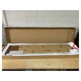 Costway - 1 PCS 60" Dining Bench 3 Person Entryway Shoe Bench with Metal Frame for Hallway - Walnut & Black