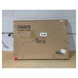 Homcom - 24" x 32" Jersey Display Case, Wall-Mounted Acrylic Memorabilia Shadow Box - Brown(Missing Hardware And Instructions)