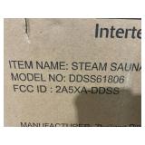 Portable Sauna for Home Full Body Personal Sauna Tent Steam Room at Home Spa Foldable Sauna Box With Steamer (Slightly Used) (Not Tested)