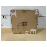 Costway 11000-BTU Silver Stainless Steel Floorstanding Liquid Propane Patio Heater ( slightly used not tested, Maybe Missing Hardware)