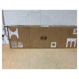 High-Quality Lockable Jewelry Armoire with LED Lights and Ample Storage Space (Minor Transit damage)