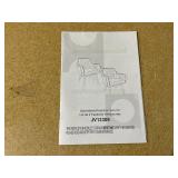 Dining Chairs Set Of 2 Upholstered Accent Chairs With Comfy Padded Backrest And Seat-Black