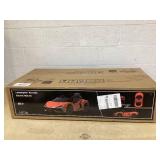 Qaba Lamborghini Revuelto Licensed 12V Kids Ride on Car Electric Car w/ Hydraulic Doors, Remote, Transport Wheels, Yellow