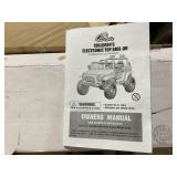 Qaba 12V Ride on Car, Ride on Truck w/ Remote, 4 Suspension Wheels, 3 MPH Max Speed, Music, Horn & Lights, Green (Maybe Missing Hardware. Missing Parts: 3, 9 See Photos)