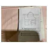 Costway Kids Vanity Table And Chair Set With Lighted Mirror For Kids Aged 3+ Years Old-Pink