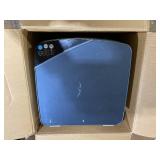 Giantex Full-Automatic Washing Machine Portable Washer and Spin Dryer 7.7 lbs Capacity Compact Laundry Washer with Built-in Barrel Light Drain Pump and Long Hose for Apartments Camping (White & Blue)