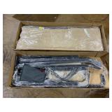 Outsunny 3-Seat Patio Swing Chair, Outdoor Canopy Swing Glider with Removable Cushion, Pillows, Adjustable Shade, and Rattan Seat, for Porch, Garden, Poolside, Backyard (Missing Part L)