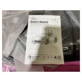 Qaba Maserati Gran Turismo Licensed 12V Kids Electric Car w/ Remote Control, Soft Start, LED Lights, Music, Horn, Pink