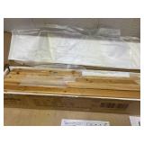 Outsunny Oversized Adirondack Chair, Outdoor Fire Pit and Porch Seating, Classic Log Lounge w/ Built-in Cupholder, Natural Wood (Missing: Part P)